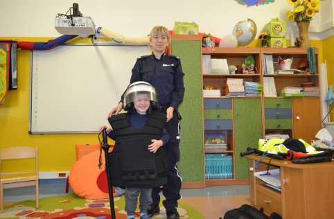 Policja w przedszkolu